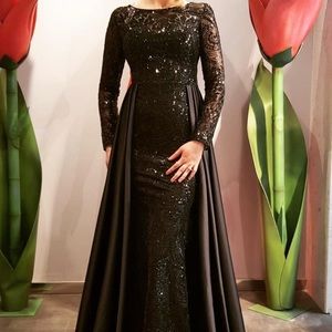 Beautiful Black Gown- Brand new